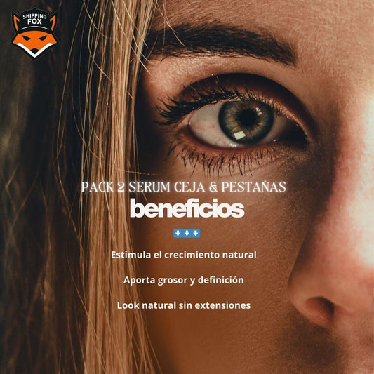 Pack 2 SERUM  ceja & Pestañas